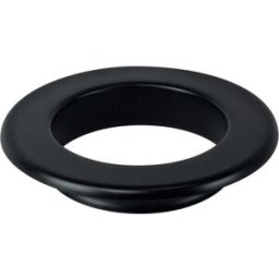 Save Fumisteria ROSONE A MURO TUBO FUMI Ø 150 mm NERO SPESSORE 1,2 mm
