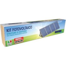 Tecnomat KIT STAFFE 4 PANNELLI PER TETTO PIANO PER PANNELLI DA 30 A 50 mm LUNGHEZZA 1150 mm