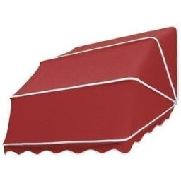 San Giorgio TENDA DA SOLE A CAPPOTTINA ROSSO FERRARA 120x100 cm (LxP)