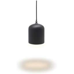 Tecnomat SOSPENSIONE BELL LED 10W FINO 850 LUMEN DA 3000K A 6500K NERO Ø 63 x H 1350mm