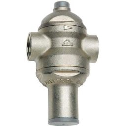 Rbm RIDUTTORE PRESSIONE INOX 1/2'' A MEMBRANA CON SEDE INOX CON MANOMETRO PN40