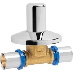 Ape Raccorderie RUBINETTO PRESSFIT APE APL C/CAPP Ø20 mm PRESSATURA TH-H TUBO MULTISTRATO