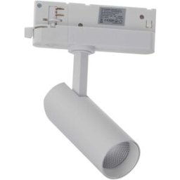 Intec_fan PROIETTORE LED PER SISTEMA A BINARIO ACTION 13W 1300 lumen 4000K LUCE BIANCA COLORE BIANCO