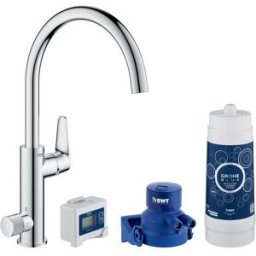 Grohe SISTEMA FILTRAZIONE BLUE BAUCURVE 30385000 MISCELATORE CROMO