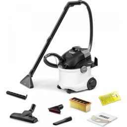 Karcher SE 5- Lavamoquette - aspiraliquidi con bidone acqua pulita/sporca 4 lt - 1000 W