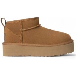 Ugg Australia - Tronchetto Classic Ultra Mini Platform - Colore: Beige,Taglia: 31