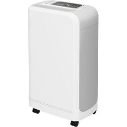 Homcom Deumidificatore Portatile Touch da 12L con Tubo di Scarico, Timer e Filtro, in ABS, 28x18x50.6 cm, Bianco