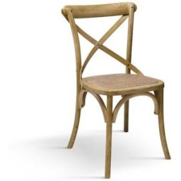 Pazzo Design Sedia Oscar Finitura Naturale set da 4 sedie