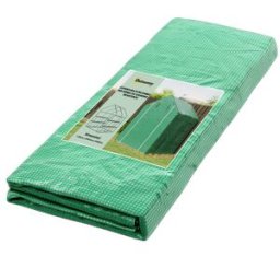 Outsunny Copertura PE per Serra da Giardino con Porta a Cerniera e Finestre, 140x143x190cm, Verde Aosom