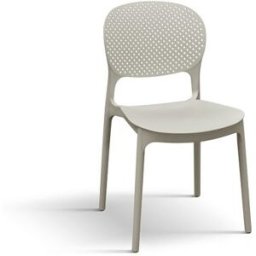 Pazzo Design Sedia Anita Tortora set da 4 sedie in Polipropilene