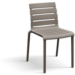 Pazzo Design Sedia Brad Tortora set da 6 sedie in Polipropilene