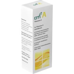 OTI Srl OTI A Vitamina A Gocce - Integratore alimentare a base di Vitamina A - 20 ml