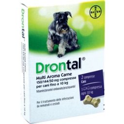VETOQUINOL (FR) S.A. DRONTAL M/Arom.Carne 2CompresseCani