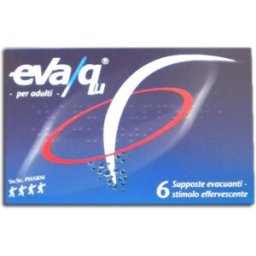 SO.SE.PHARM Srl Eva-qu - Supposte per la stitichezza - 6 Supposte Effervescenti