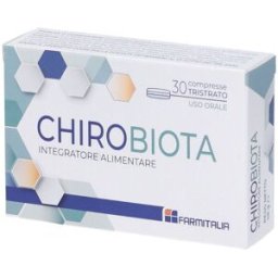 FARMITALIA Srl - SOC. UNIPERS. Chirobiota - Integratore alimentare a base di D-chiro-inositolo - 30 compresse tristrato