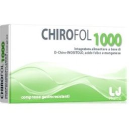 FARMITALIA Srl - SOC. UNIPERS. Chirofol 1000 - Integratore alimentare a base di D-chiro-inositolo - 16 Compresse