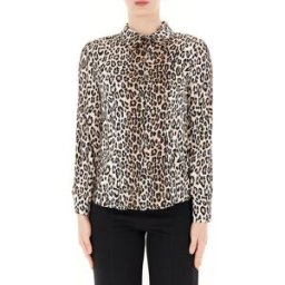 RINASCIMENTO Camicia in viscosa MARRONE S