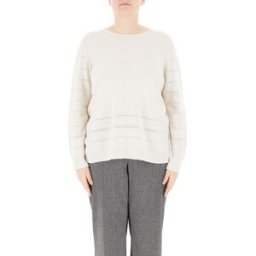 PERSONA by MARINA RINALDI Maglione misto lana PANNA M