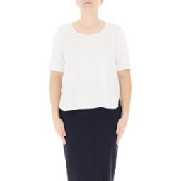 PERSONA by MARINA RINALDI Blusa in viscosa PANNA M