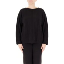 PERSONA by MARINA RINALDI Maglia misto lana NERO S