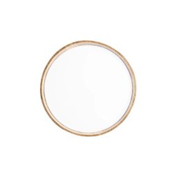 Plafoniera Led in metallo Effetto Legno 22W con interruttore cct 38X8,3CM