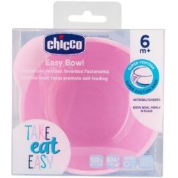 Chicco Ciotola Silicone Rosa 1 Pc