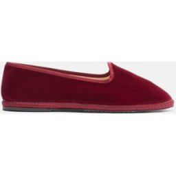 Scarosso Valentino Bordeaux Velluto - Uomo Friulane Slippers Bordeaux - Velluto 44