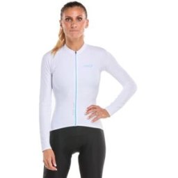 Ekoï Maglia a maniche lunghe donna EKOI Racing SUPERSOFT Bianco
