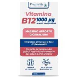 PHARMALIFE RESEARCH Srl VITAMINA B12 100CPR VITACURVEG