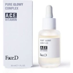 HCS Srl FaceD Pure Glowy Complex A.C.E. Vitamin - Effetto illuminante, idratante ed antiage - 30 ml