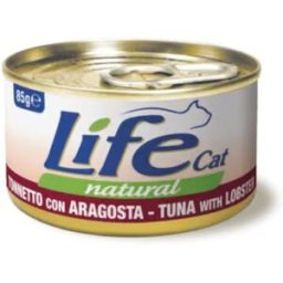 Life petcare Life Cat Natural Tonnetto con Aragosta Lattina 85gr