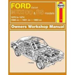 Haynes Publishing Ford Escort Mk I Mexico, RS 1600 & RS 2000 (70 - 74) Haynes Repair Manual