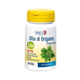 Longlife Olio Origano Bio 60 Perle