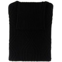 SFUMATURE Dolcevita misto lana NERO S