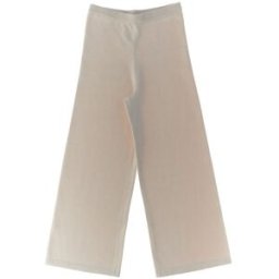 E.L.S.Y. Pantalone misto viscosa AVORIO 40