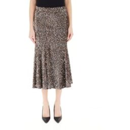 Dixie Gonna con pailettes MARRONE M