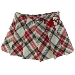 E.L.S.Y. Gonna a pieghe ROSSO 6A