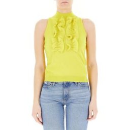 LIU JO Lupetto smanicato GIALLO LIMONE XL