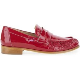 Strategia By Elena Iachi Mocassini in pelle ROSSO 38