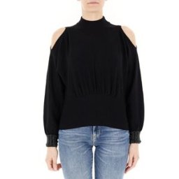 Guess Maglia cut-out NERO XS