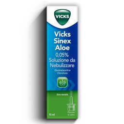 Vicks Sinex Aloe 15 ml 0,05% soluzione da nebulizzare