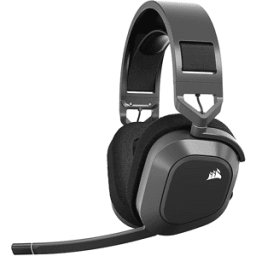Corsair HS80 MAX WIRELESS CUFFIE GAMING, Nero