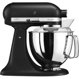 KitchenAid 5KSM175PSEBK IMPASTATRICE PLANETARIA, 300 W, capacità ciotola 4,8 l, Ghisa Nero