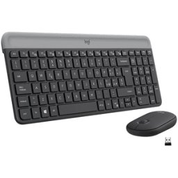 Logitech Tastiera + Mouse MK470 SLIM WIRELESS COMBO