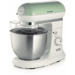 Ariete IMPASTATRICE VINTAGE PLANETARIA, 1200 W, capacità ciotola 5,5 l, Verde
