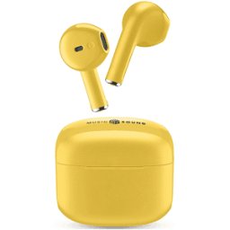MUSICSOUND Auricolari Blueth AURICOLARI WIRELESS, GIALLO