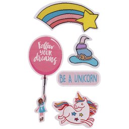 PURO ADESIVI PER COVER Kit di Patch Fantasy