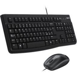 Logitech Tastiera + Mouse MK120 (920-002543)
