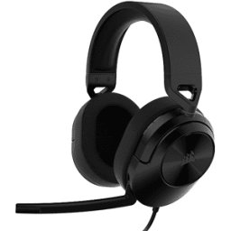 Corsair HS55 STEREO CUFFIE GAMING, Black