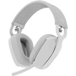 Logitech ZONE VIBE 100 CUFFIE, BIANCHE